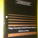 FORD 2000 VILLAGER POWERTRAIN CONTROL EMISSIONS DIAGNOSIS MANUAL FCS-12106-00-C