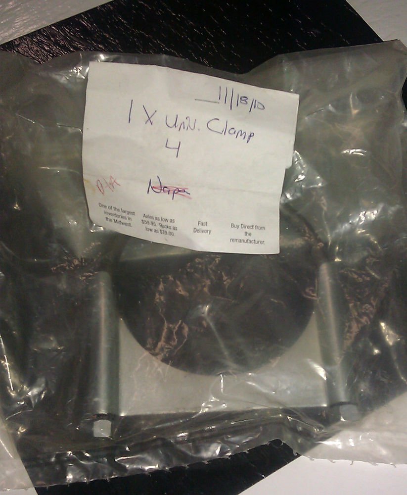 UNIVERSAL 4" CLAMP NEW IN PACKAGE