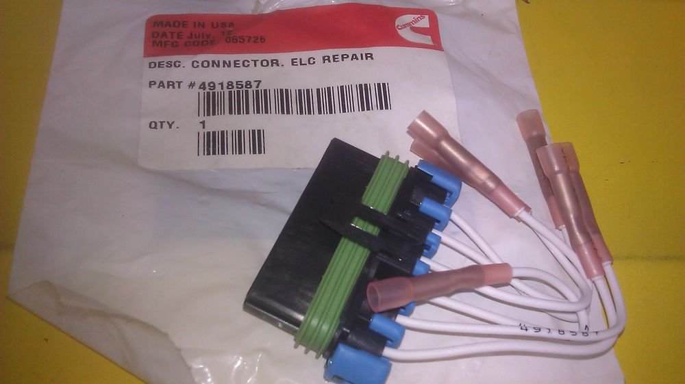 GENUINE CUMMINS CONNECTOR 4918587 / 491858700
