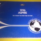 GENUINE FORD ASPIRE 1996 ELECTRICAL VACUUM TROUBLESHOOTING MANUAL FCS-12131-96
