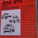 GENUINE INTERNATIONAL NAVISTAR CTS-5640 SERVICE MANUAL VOLUME 3 (2/97)