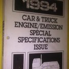 GENUINE FORD CAR & TRUCK ENGINE EMISSION SPEC ISSUE FCS-12180-94 MARCH 1994