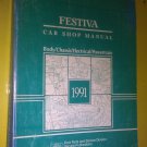 GENUINE FORD FESTIVA 1991 SHOP MANUAL FPS-12133-91 / FPS1213391