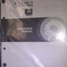 JOHN DEERE 5, 7, 10, AND 15 UTILITY CARTS OPERATOR'S MANUAL OMM112605 ISSUE K0