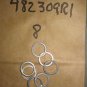 GENUINE INTERNATIONAL WASHER 982309R1 NEW IN PACKAGE -8 PACK!
