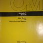 JOHN DEERE A18 HIGH-PRESSURE WASHER OPERATOR'S MANUAL OM-TY7731 I2