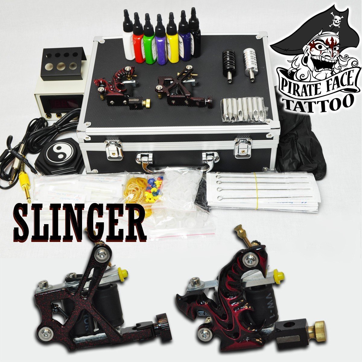 SLINGER BASIC - 2 Gun Tattoo Starter Kit