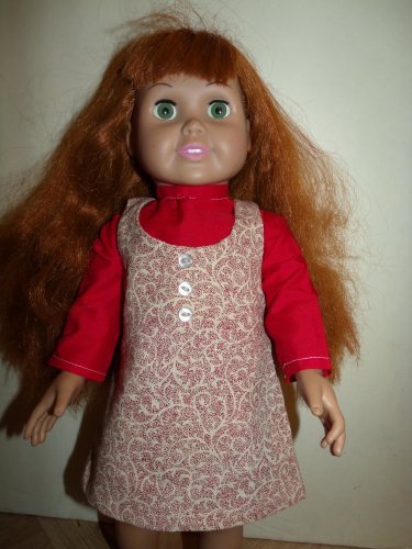 Jumper and Blouse - Red