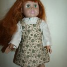 Bibbed Skirt and Blouse