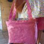 Reversible Easter Print and Pink Tote Bag.