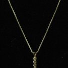Item No. 00333 Diamond Necklace in 14K Yellow Gold Setting