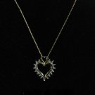 Item No. 01115 Diamond Necklace in 14K Yellow Gold Setting