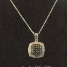Item No. 01414 Diamond Necklace in Sterling Setting