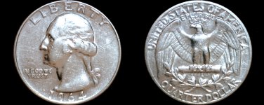 1964-P Washington Quarter Silver