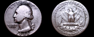 1948-D Washington Quarter Silver
