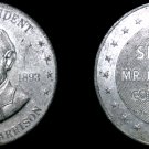 1968 Shell Oil Presidential Game Token - Benjamin Harrison