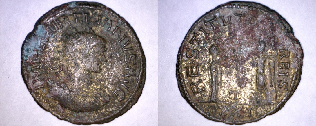 Suspected Fantasy - 270-275AD Roman Imperial Aurelian Aurelianianus - Victory