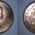 1963 New Zealand 1 Penny World Coin - Tui Bird