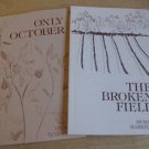 Lot 2 SIGNED Poems Poetry Mureil Markham Only October+