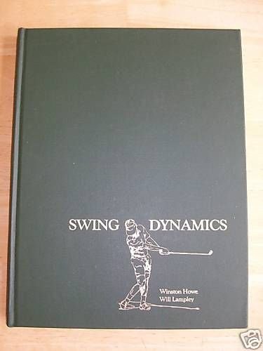 SIGNED Winston Howe Will Lampley Golf SWING DYNAMICS
