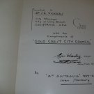 SIGNED Gold Coast of Queensland & Hinterland AUSTRALIA