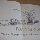 SIGNED For Land's Sake Autobiography Dynamic Arizonan