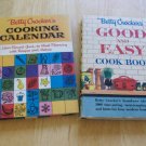 Lot 2 Vintage RETRO Betty Crocker Cookbook 1st Ed. Good & Easy Cookbook+ Menus
