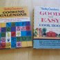 Lot 2 Vintage RETRO Betty Crocker Cookbook 1st Ed. Good & Easy Cookbook+ Menus