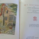 1922 My Boyhood By John Burroughs with son Julian
