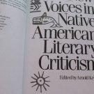 New Voices in Native American Literary Criticism