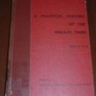 1st ed Political History of the Navajo Tribe Native