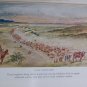 SIGNED The Old West Driggs Jackson 37 plates Trappers+