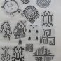 1965 Russian book Pictorgraphs 25 Ancient Rock Drawings