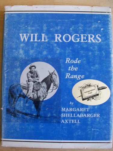SIGNED Will Rogers Rode the Range Vintage pics Cowboy+