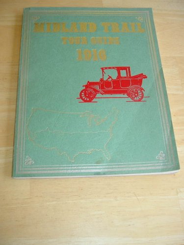 Vintage 1916 Midland Trail Tour Guide Transcontinental Old Auto Car East to West