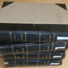 1915 Leather History of California Vol. 1-4 Eldredge Vintage Fold-out Maps, pics