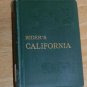 1925 Freemont Rider's California Guide Book for Travelers,28 Fold out Maps