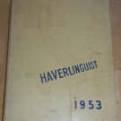 1953 Haverling Central School, Bath, New York NY