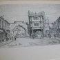 SIGNED Arthur Gill Artist 1954 This is York England Personally Conducted Tour