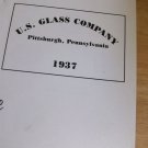 Reprint U.S. Glass Company Pittsburgh, PA 1937