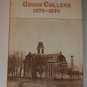 UNION COLLEGE 1879-1979 History by Marigod Bradley