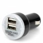 Car Cigarette Powered Dual USB Adapter/Charger for Ipod (DC 12~24V)