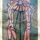 Renascence. Original Signed Lithograph by Gedalia Ben Zvi. Israel