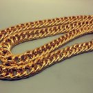 JayZ Kanye Snoop Mens cuban Rose gold yellow chain Miami franco DJ rappers 36" 20mm necklace hot
