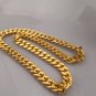 HIP HOP JayZ rappers cuban franco Miami chain ICED OUT gold 36" chunky necklace