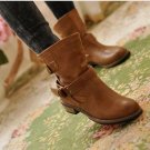 FREE SHIPPING women Boots spring and autumn fashion artificial leather