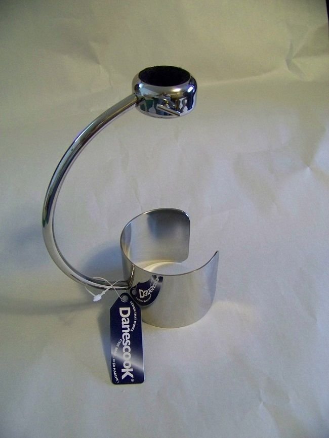 Stainless Steel Wine Bottle Carrier Holder  (8343349)