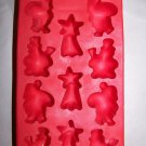 Silicone Ice Cube Tray Mold Christmas Shapes (39009) Silicone Ice Cube Tray Mold Christmas Shapes (39009)