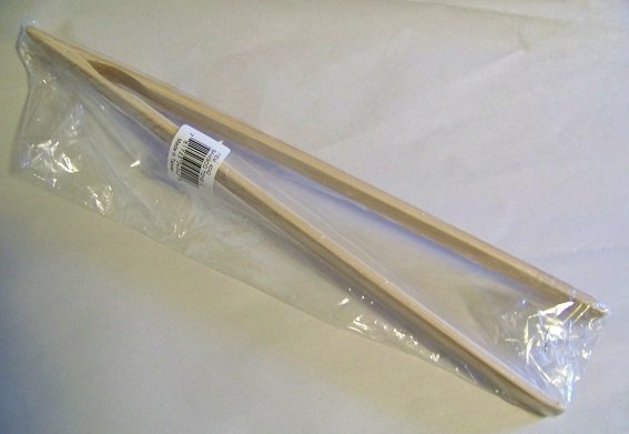 Bamboo Toaster Tongs 12" long  (4042)