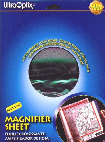 Ultra Optix Magnifying Sheet Unbreakable  (HLP-H)